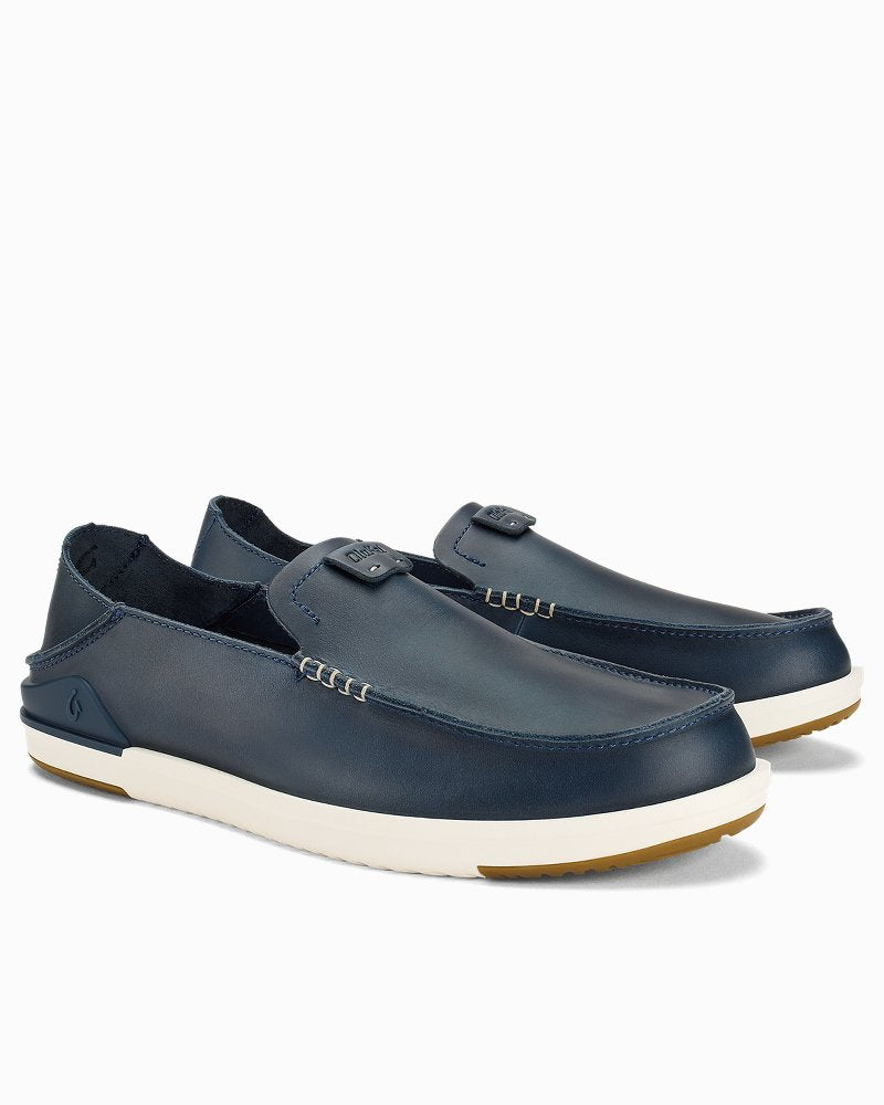 Tommy Bahama OluKai® Kākaha Leather Slip-On Shoes