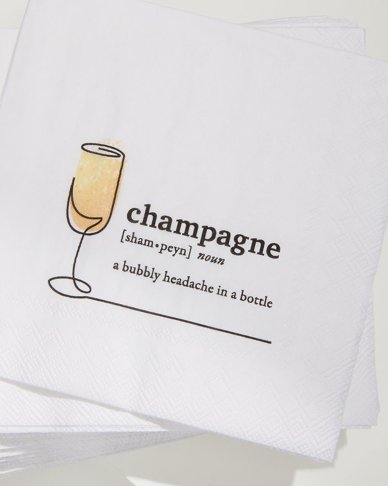 Tommy Bahama Champagne Cocktail Napkins