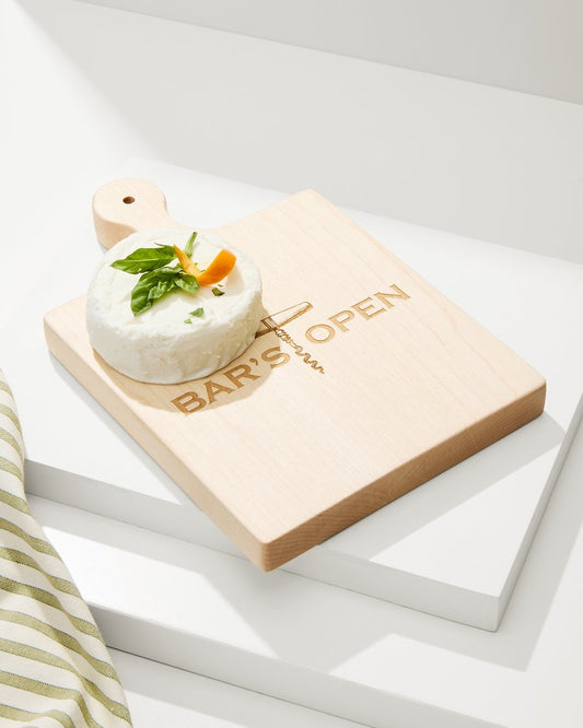 Tommy Bahama Bar's Open Artisan Maple Wood Board
