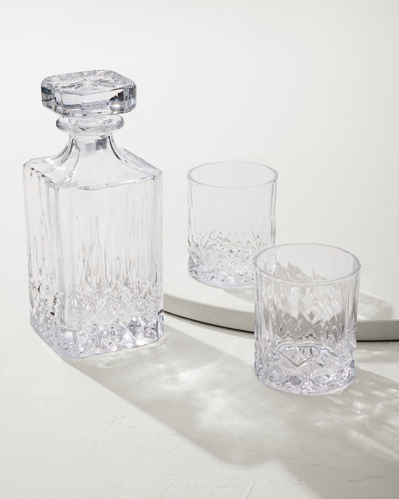 Tommy Bahama Viski® Admiral Decanter 3-Piece Set