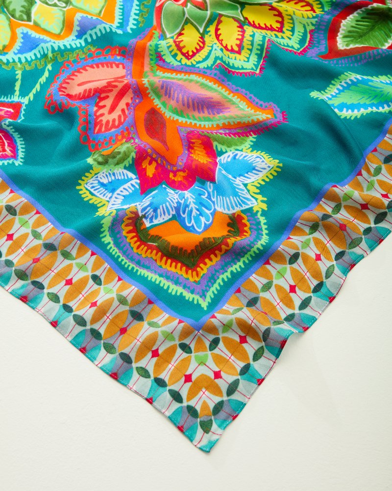 Tommy Bahama Hypnotic Garden Square Scarf