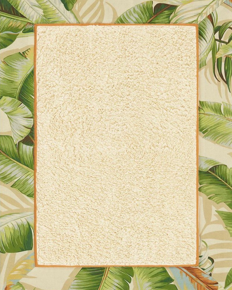 Tommy Bahama Palmiers Medium Green Bath Rug