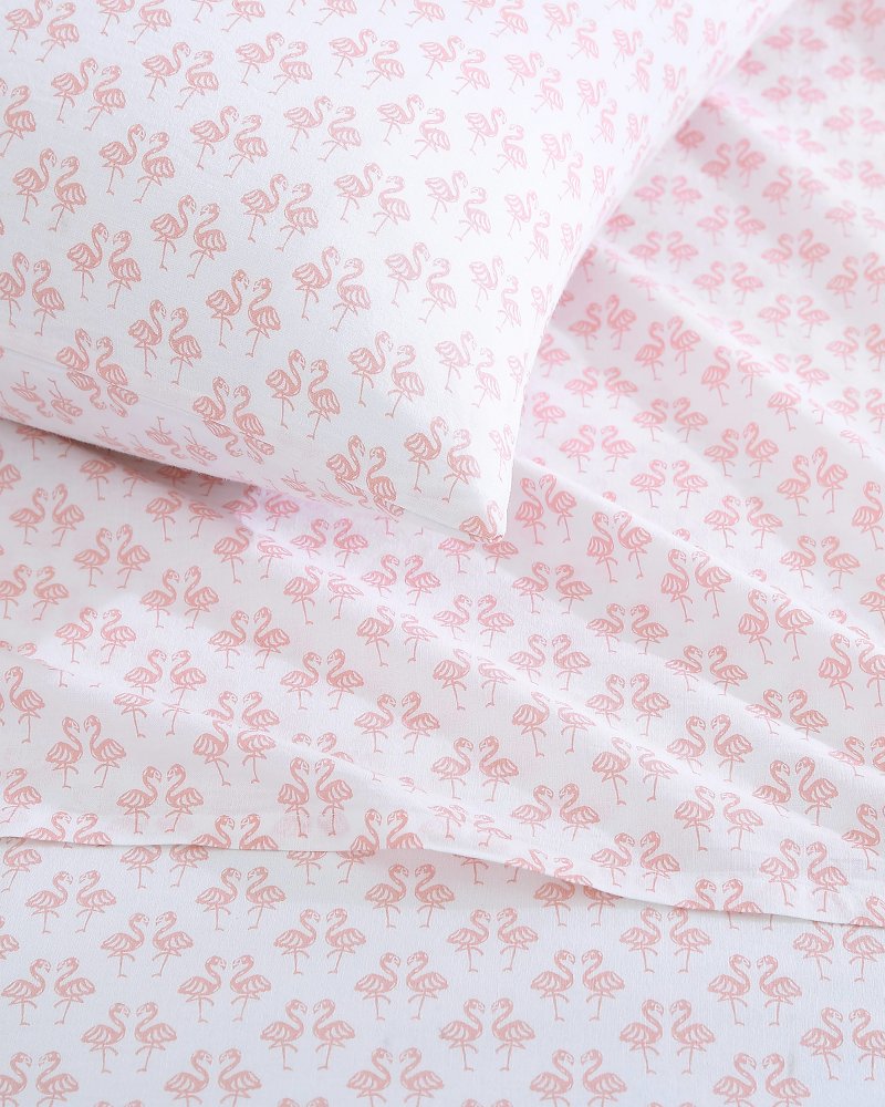 Tommy Bahama Flamingle 4-Piece Queen Sheet Set