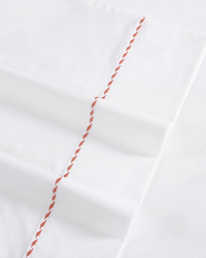 Tommy Bahama Solid 4-Piece King Sheet Set - Orange