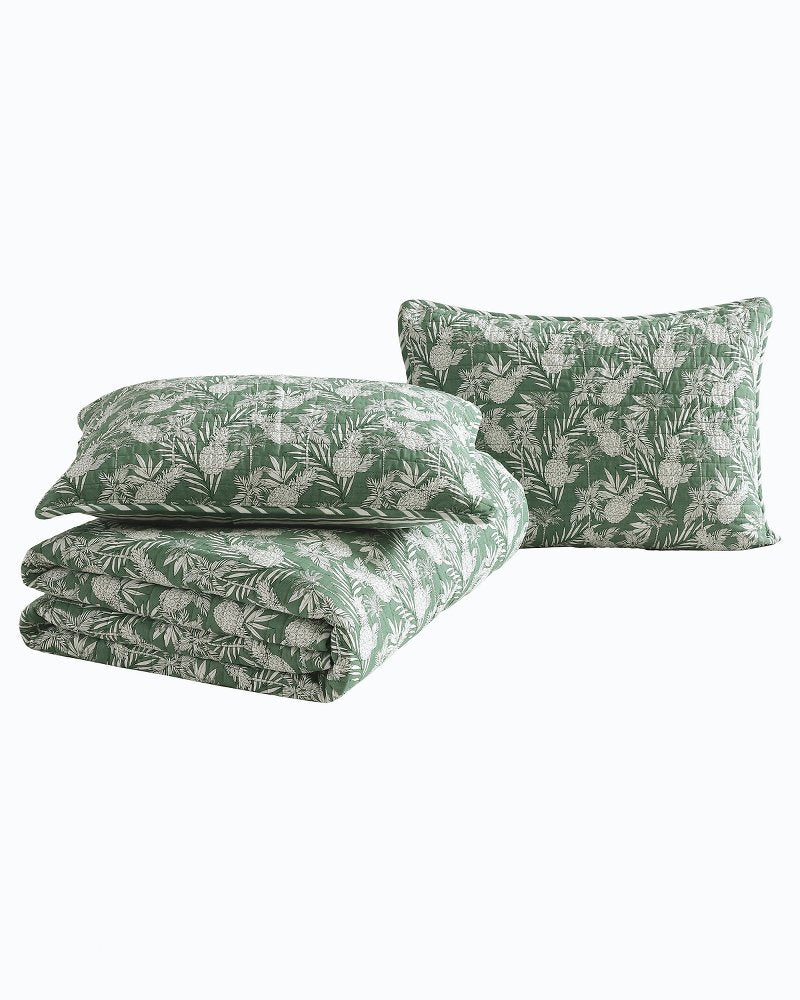 Tommy Bahama Pineapple Venture 3-Piece Full/Queen Quilt Set
