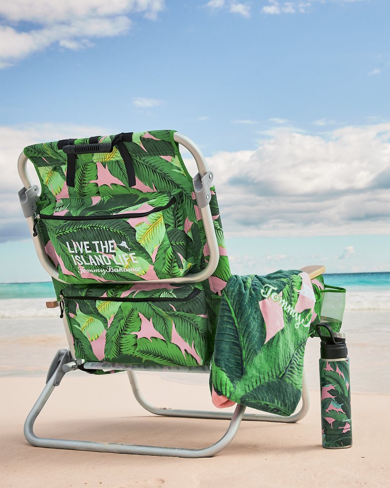 Tommy Bahama Pineapple Queen & Swaying Fronds Beach Towels — Set of 2