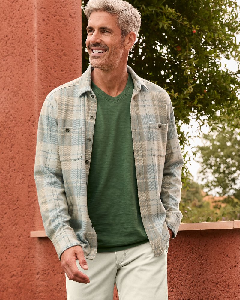 Tommy Bahama Fireside Modesto Stretch Flannel Shirt