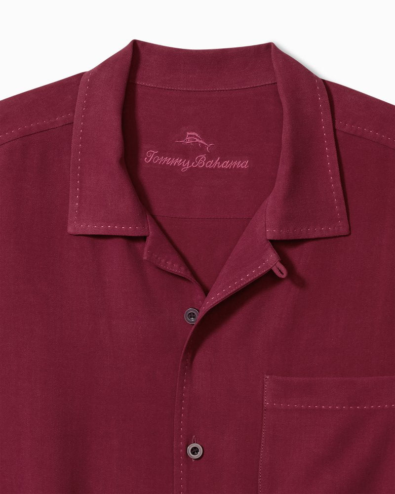 Tommy Bahama Hawaiian Herringbone Camp Shirt