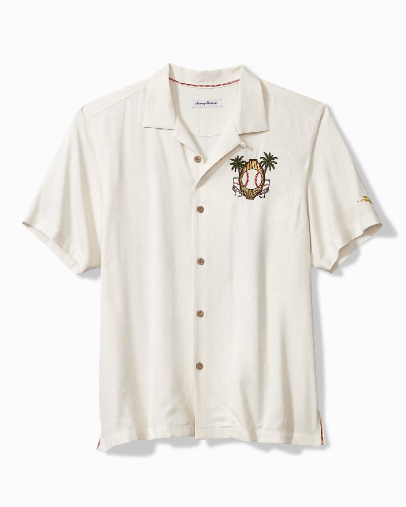 Tommy Bahama <i>MLB®</i> Pitcher's Paradiso Silk Camp Shirt