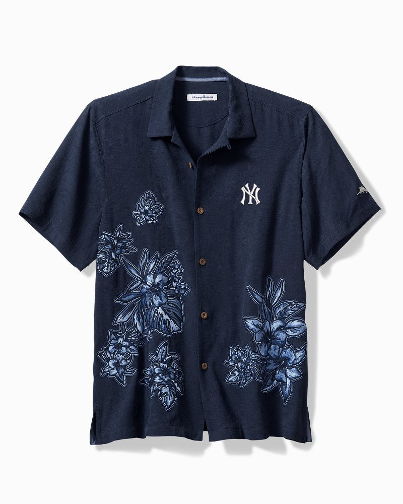 Tommy Bahama <i>MLB®</i> Hibiscus Vibrations Silk Camp Shirt