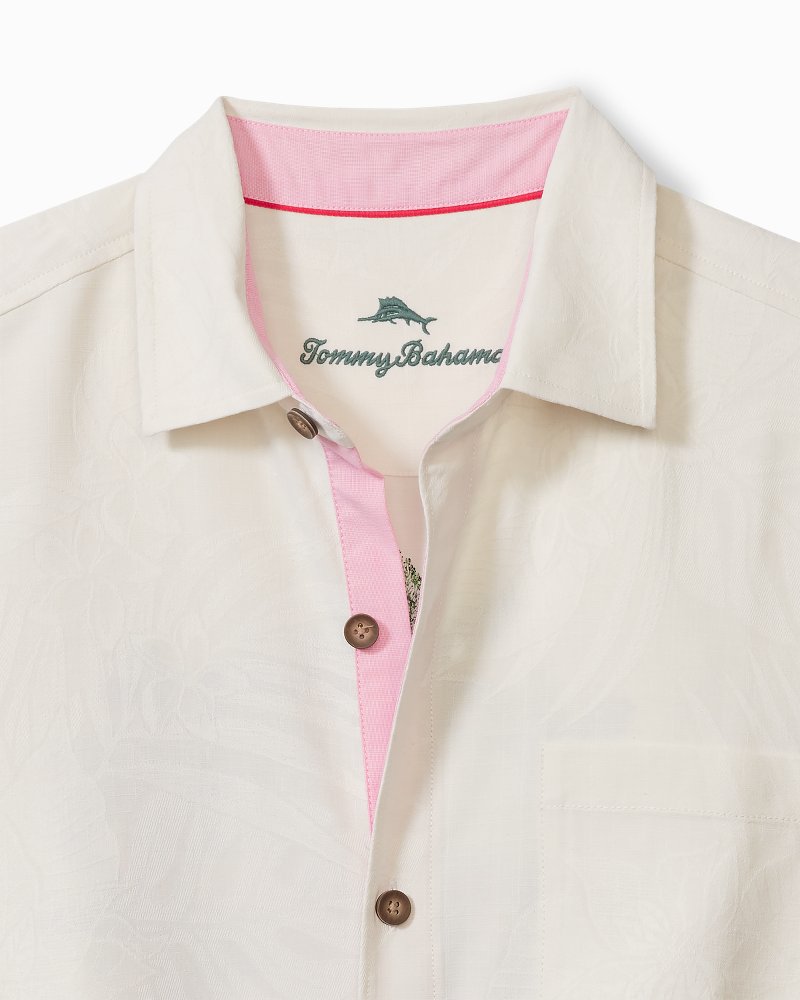 Tommy Bahama Surf the Yule Tide Silk Camp Shirt