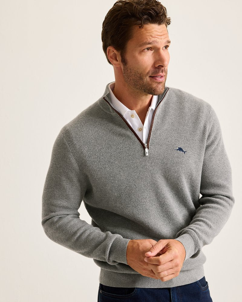 Tommy Bahama Marlin Luxe Half-Zip Sweater