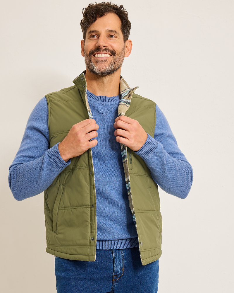 Tommy Bahama Oak Harbor Reversible Vest