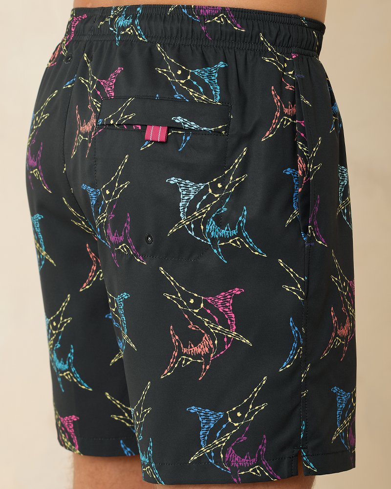 Tommy Bahama Naples Spotted at Sea 6-Inch Swim Trunks