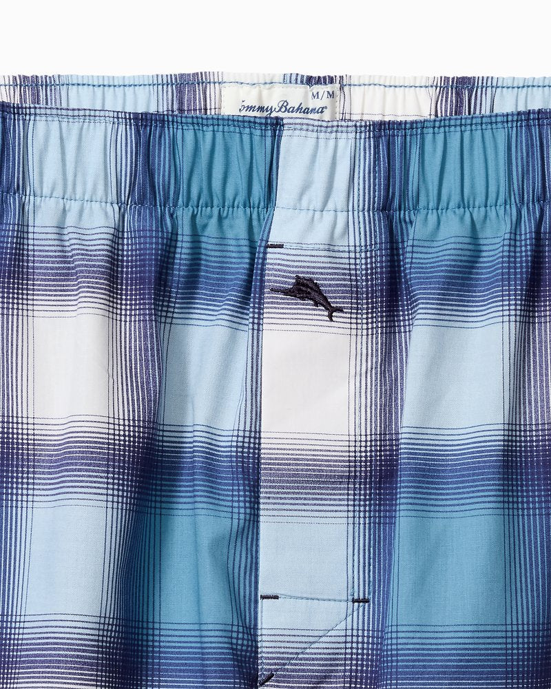 Tommy Bahama Big & Tall Woven Marlin Print Boxers