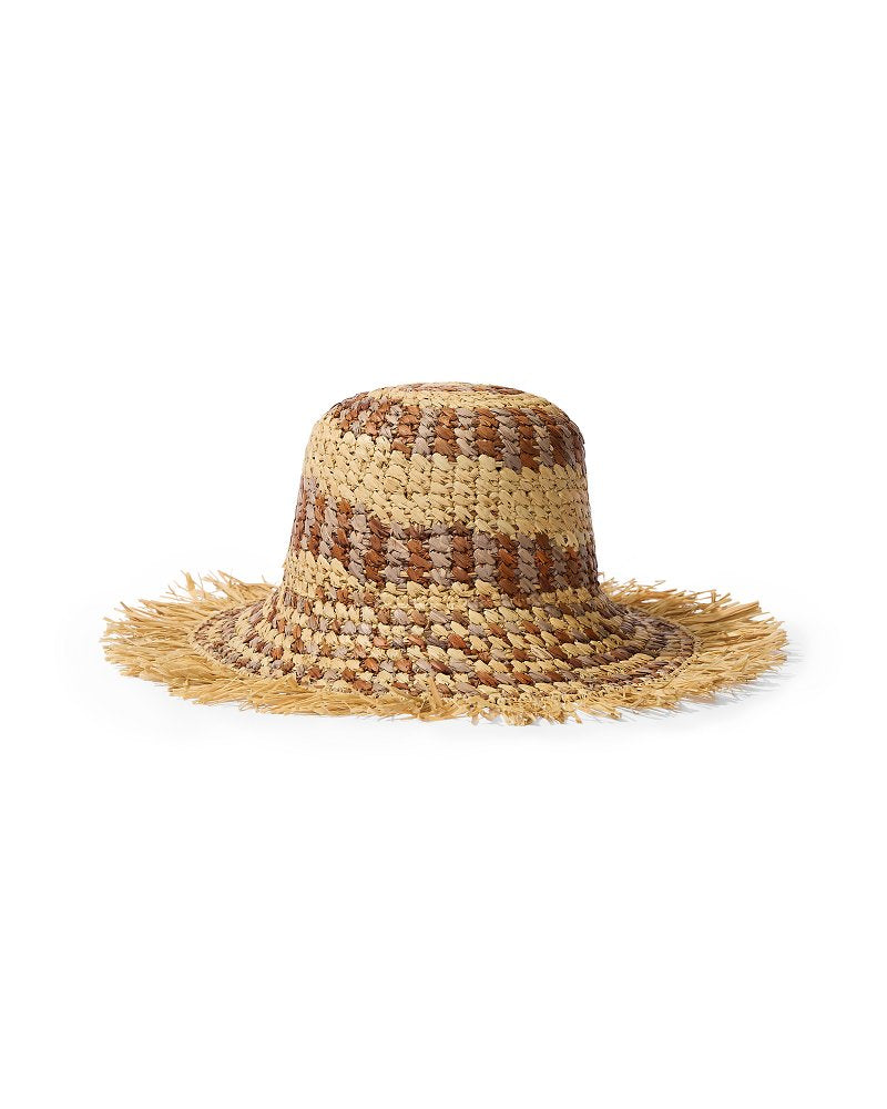Tommy Bahama Waverly Frayed Edge Raffia Sun Hat