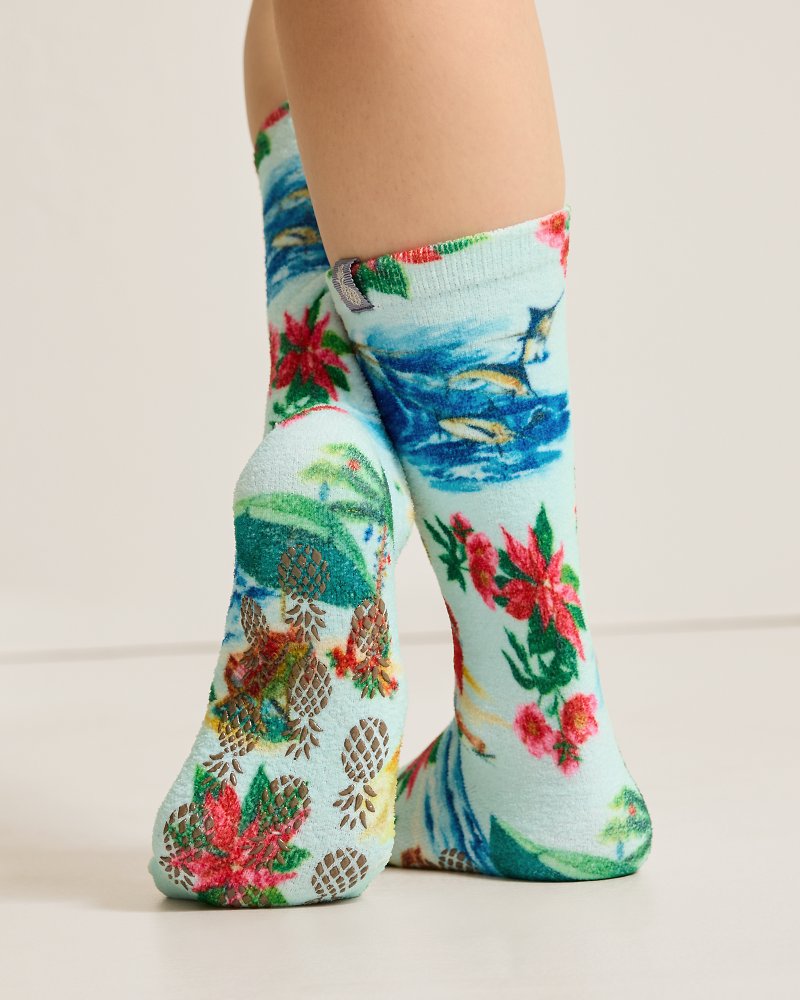 Tommy Bahama Island Soft® Holiday Santa Socks