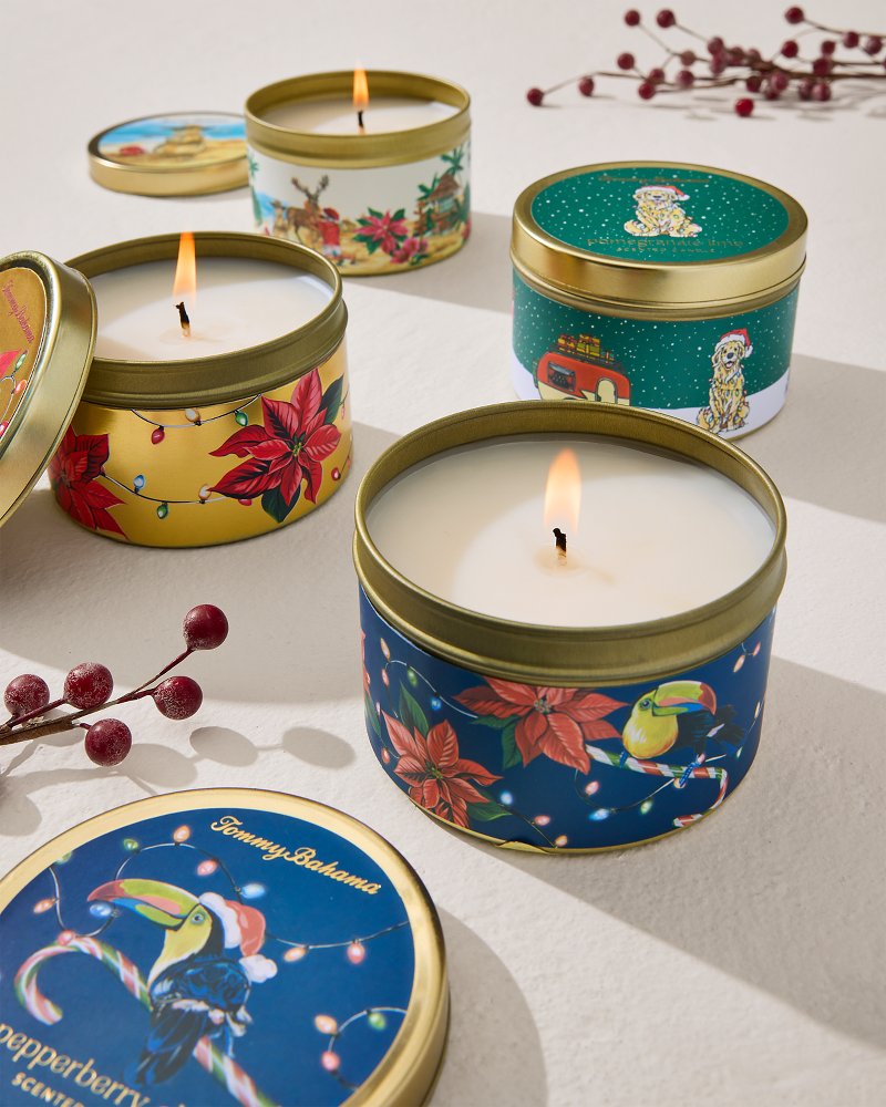 Tommy Bahama Pomegranate Lime 6-oz. Travel Candle Tin