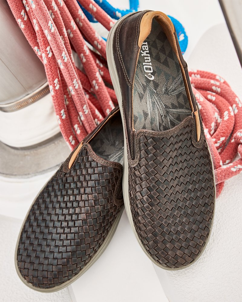 Tommy Bahama OluKai® Lae'ahi Lauhala Slip-On Sneakers