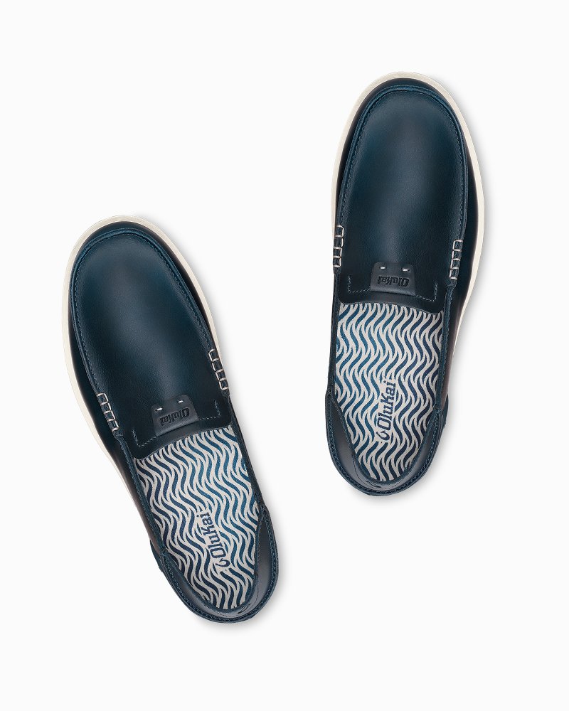 Tommy Bahama OluKai® Kākaha Leather Slip-On Shoes