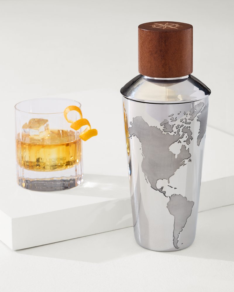 Tommy Bahama Viski® Globe 3-Piece Cocktail Shaker
