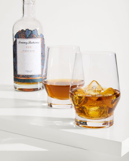 Tommy Bahama Viski® Heavy Base Crystal Whiskey Glasses - Set of 2