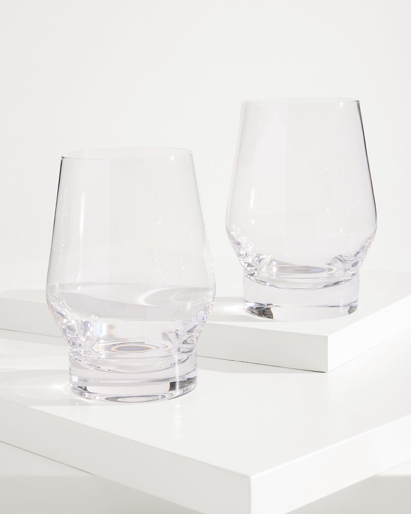 Tommy Bahama Viski® Heavy Base Crystal Whiskey Glasses - Set of 2