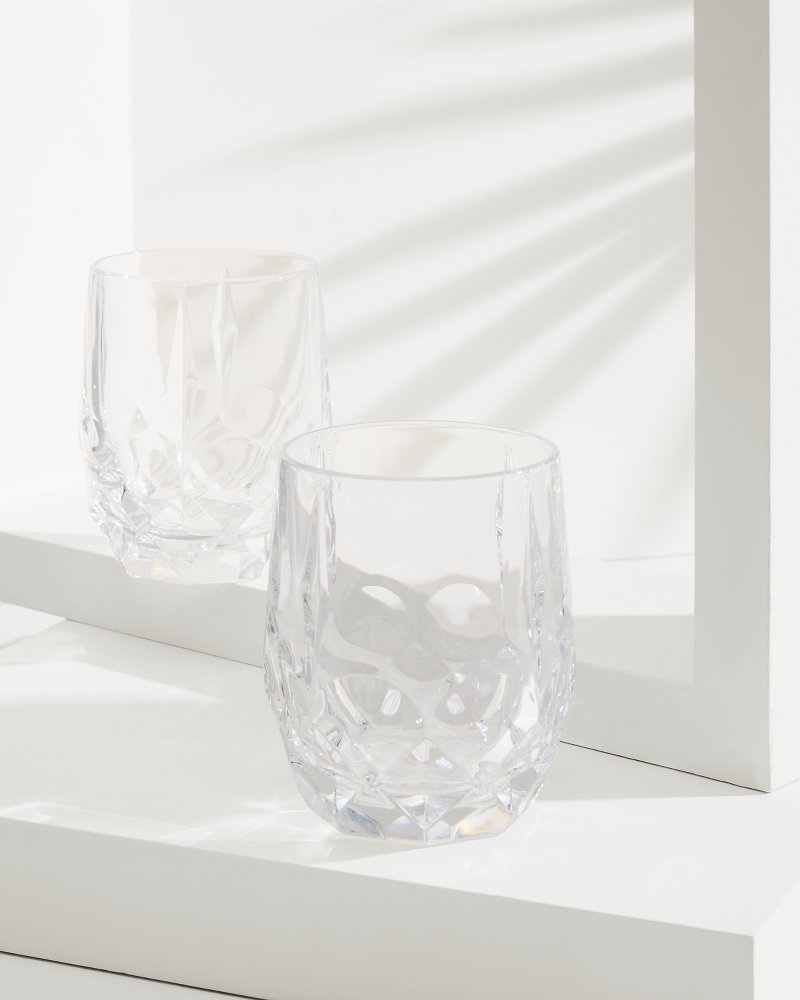 Tommy Bahama Viski® Reserve Bruno Crystal Cocktail Glasses- Set of 2