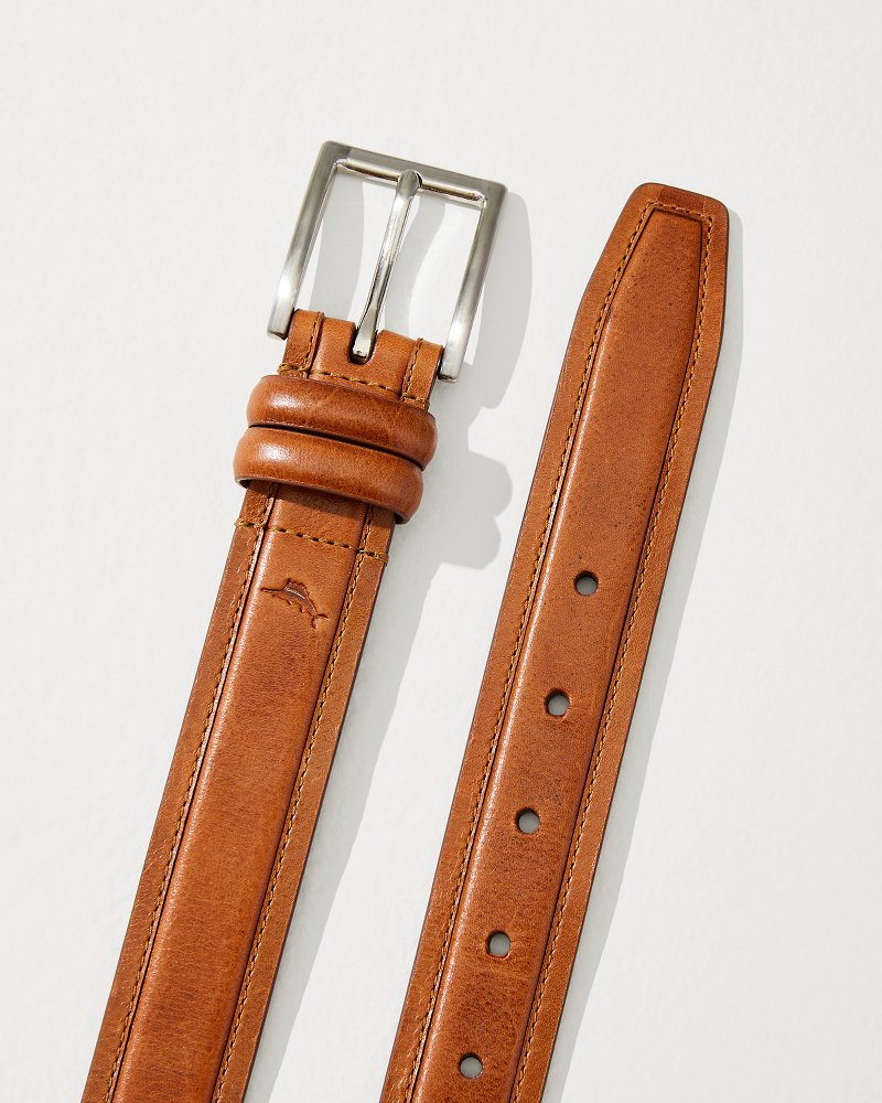 Tommy Bahama Drop Edge Stitch Belt