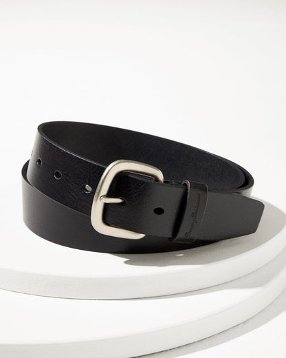 Tommy Bahama Raw Edge Leather Belt
