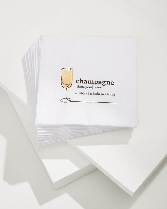 Tommy Bahama Champagne Cocktail Napkins