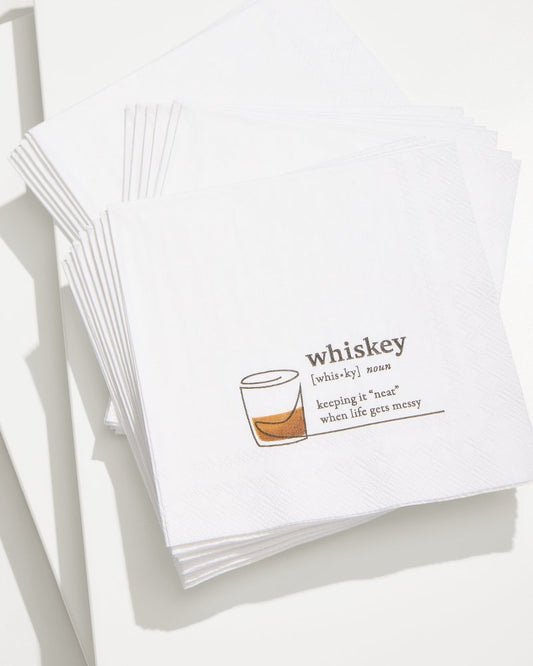 Tommy Bahama Whiskey Cocktail Napkins