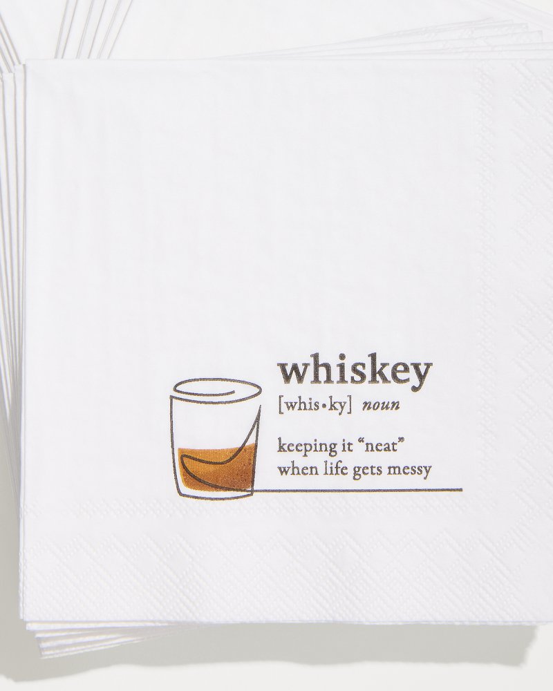 Tommy Bahama Whiskey Cocktail Napkins