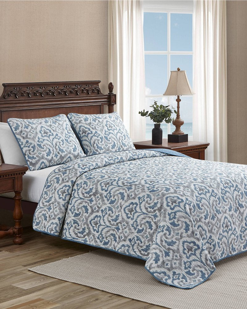 Tommy Bahama Cape Verde 3-Piece King Quilt Set