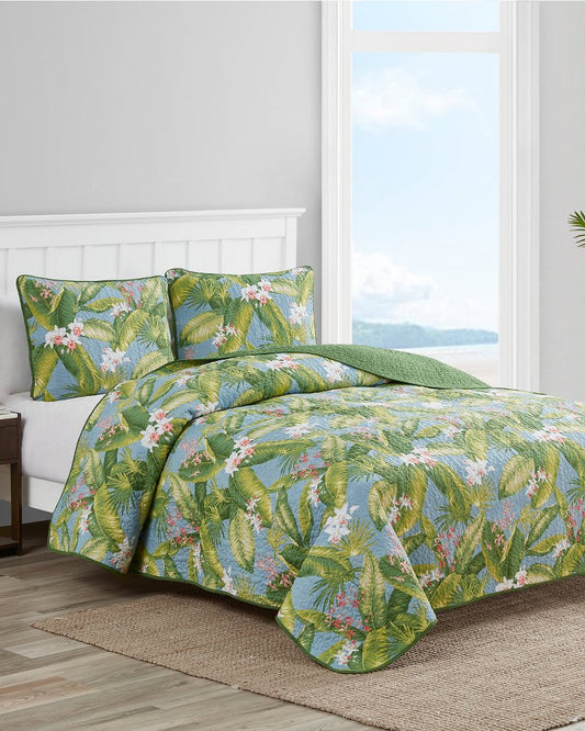 Tommy Bahama Aregada Dock 3-Piece Full/Queen Quilt Set