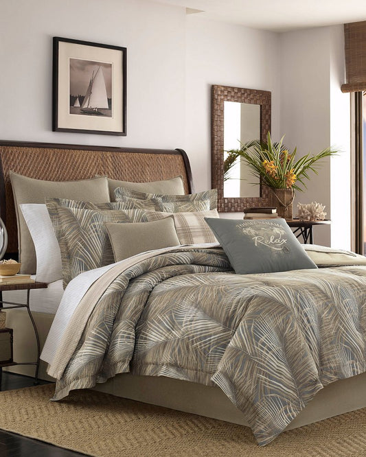 Tommy Bahama Raffia Palms California King Comforter Set