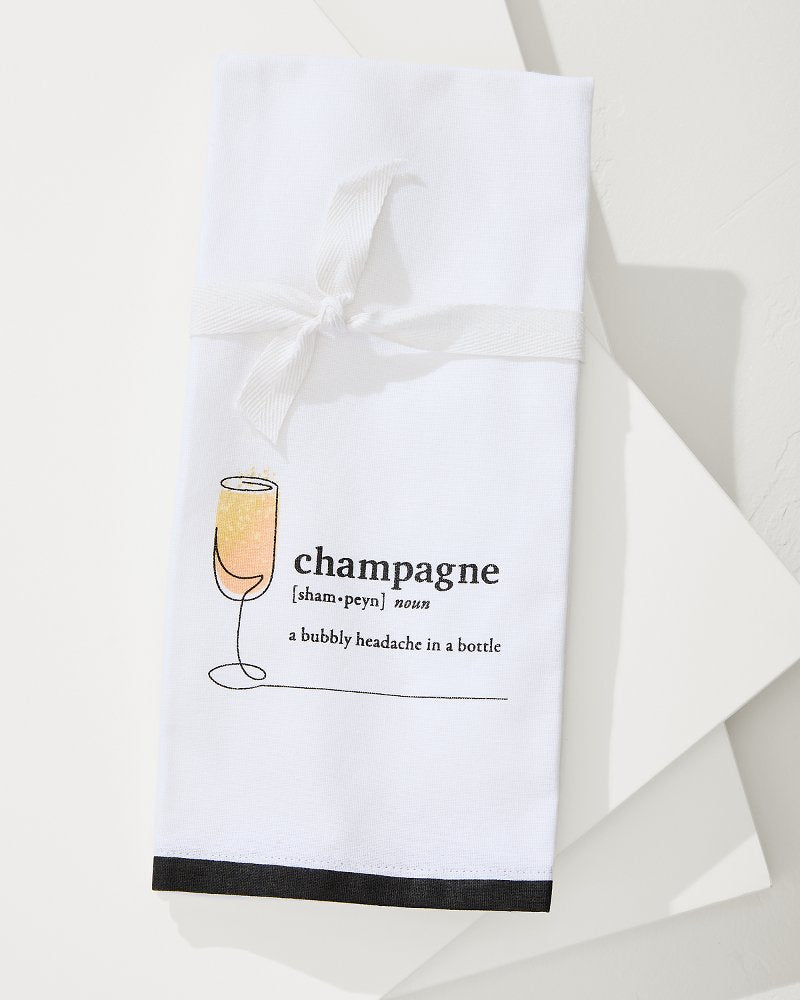Tommy Bahama Champagne Bar Towel