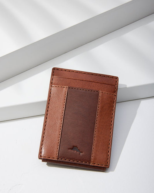 Tommy Bahama Two-Tone Magnetic Card Holder