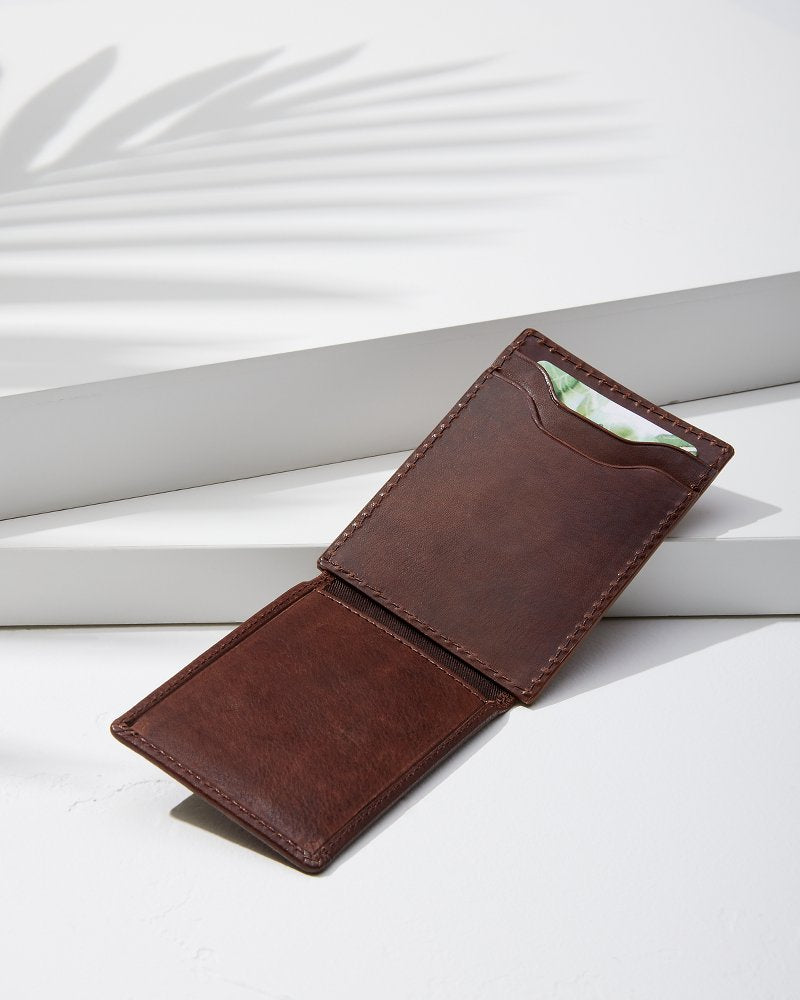 Tommy Bahama Two-Tone Magnetic Card Holder