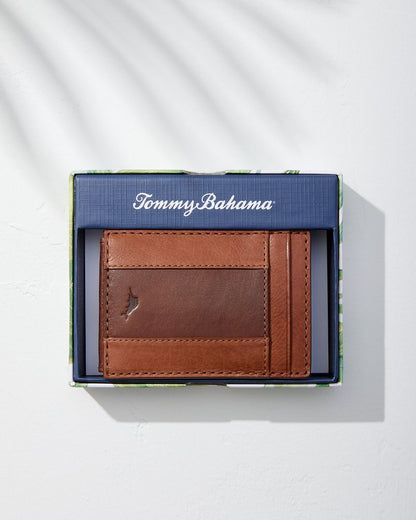 Tommy Bahama Two-Tone Magnetic Card Holder