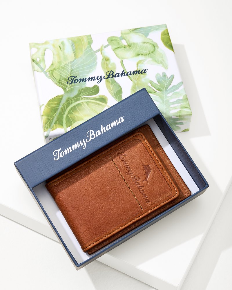 Tommy Bahama Crunch Wide Magnetic Wallet