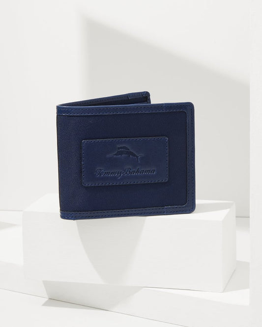 Tommy Bahama Passcase Wallet With Patch Logo