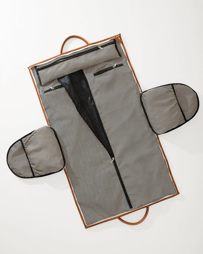 Tommy Bahama Capri Tan 2-in-1 Garment Duffel Bag