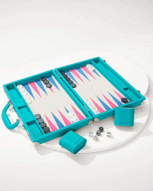 Tommy Bahama Backgammon Game Set