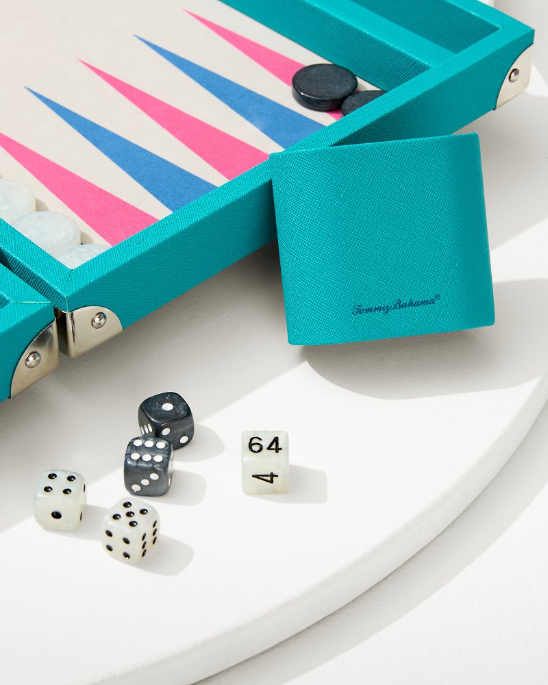 Tommy Bahama Backgammon Game Set