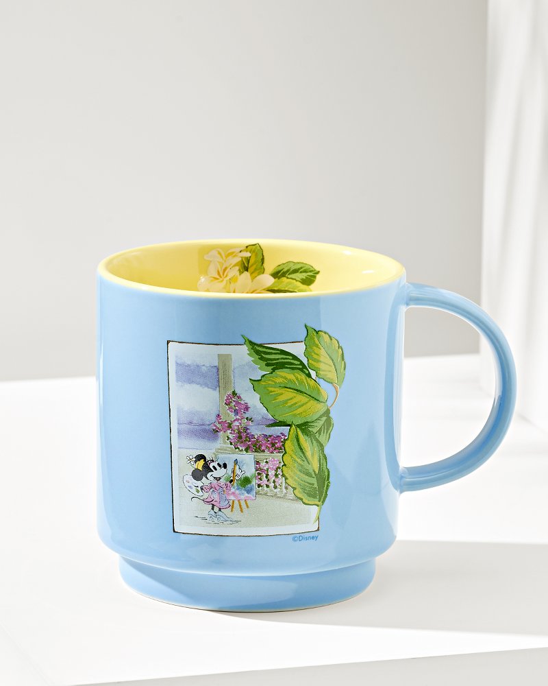 Tommy Bahama Disney Painting Minnie Stackable Mug