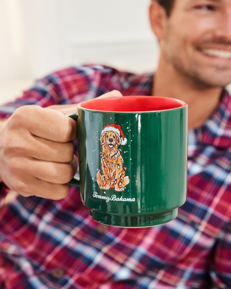 Tommy Bahama Huladay Retriever Stackable Mug
