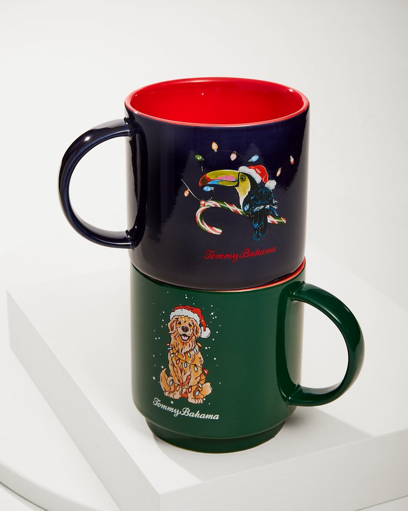 Tommy Bahama Santa's Toucan Stackable Mug