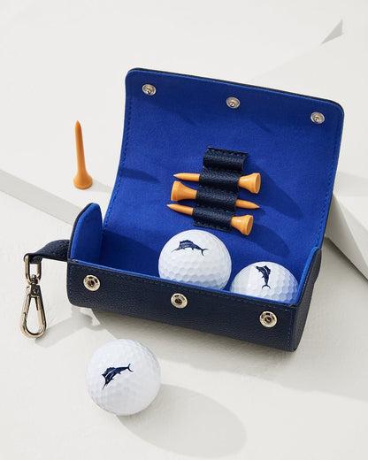 Tommy Bahama Travel Golf Ball & Tee Set