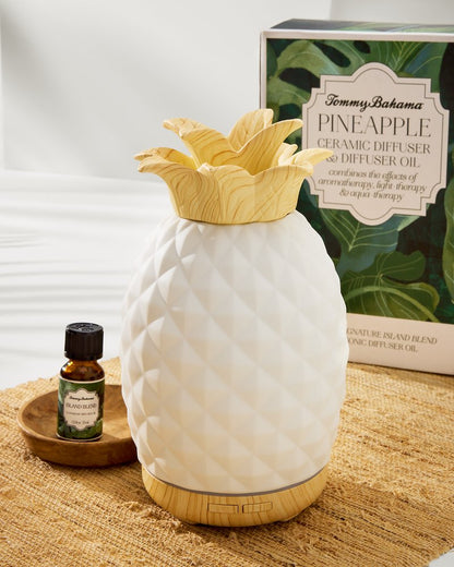Tommy Bahama Island Blend Ceramic Pineapple Diffuser